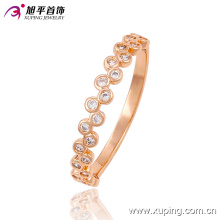 Anillo de dedo de la joyería de imitación oro CZ Rose Fashion moda caliente 13506